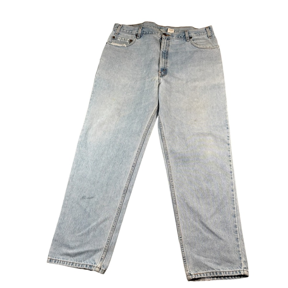 Vintage 90s Levi's Mens Blue 540 Relaxed Fit Light Wash Denim‎ Jeans Size 40X30